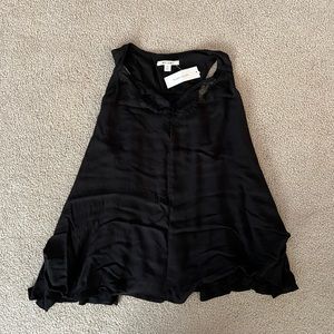 NWT Francesca’s Black Flowy Tank